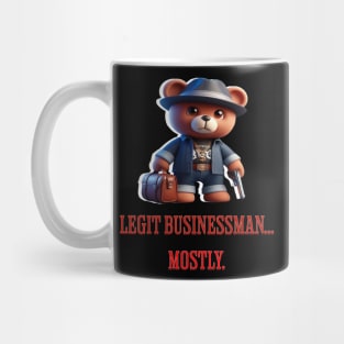 Teddy bear Business man Mug